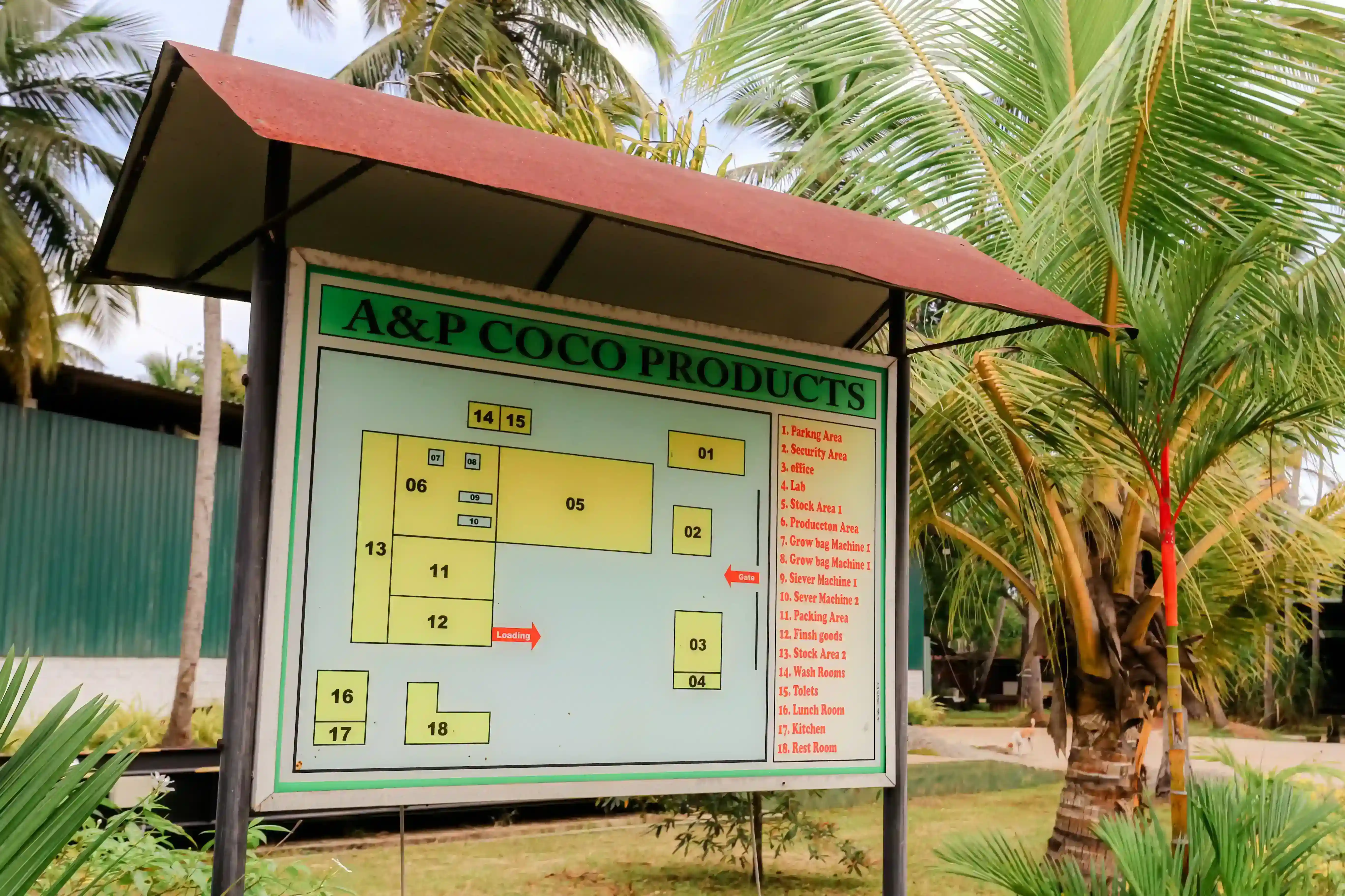 A&P Coco Products facility and operations